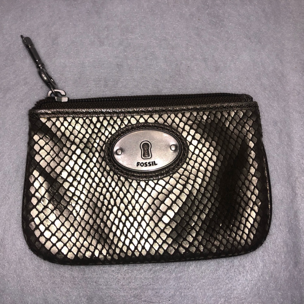 FOSSIL Leather Coin Purse